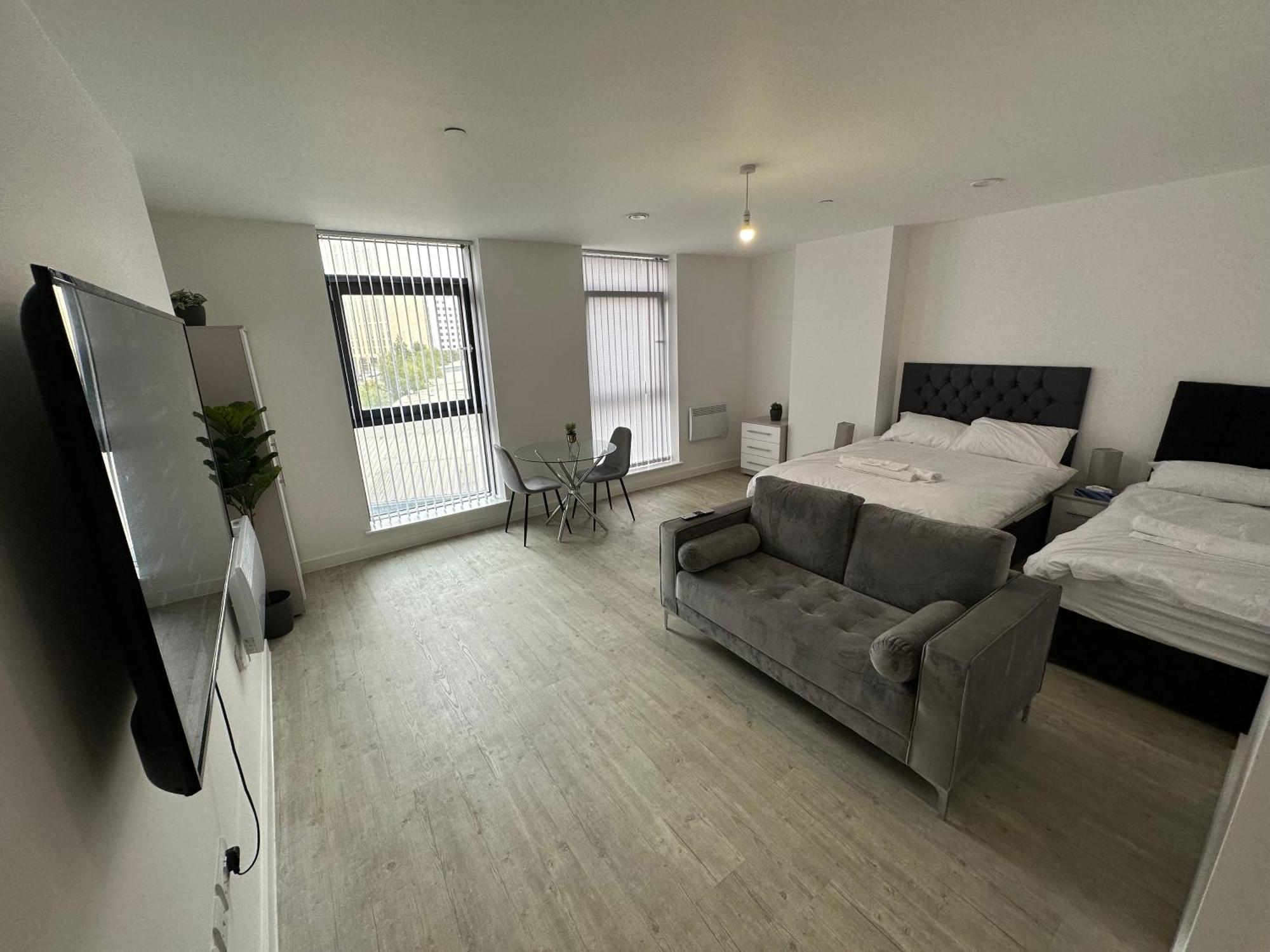Manchester Old Trafford Studio Apartment Ngoại thất bức ảnh
